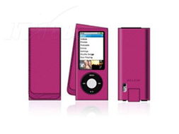 粉色经典再现 贝尔金iPod nano 5代翻盖牛皮套评测